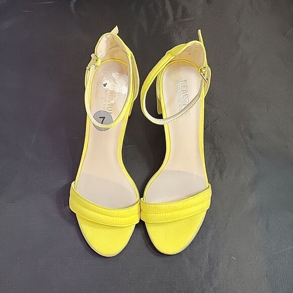 BRAND NEW REACTION KENNETH WOMEN'S CHUNKY HIGH HEEL SANDALS  OPEN TOE SANDAL G1 - Picture 2 of 16